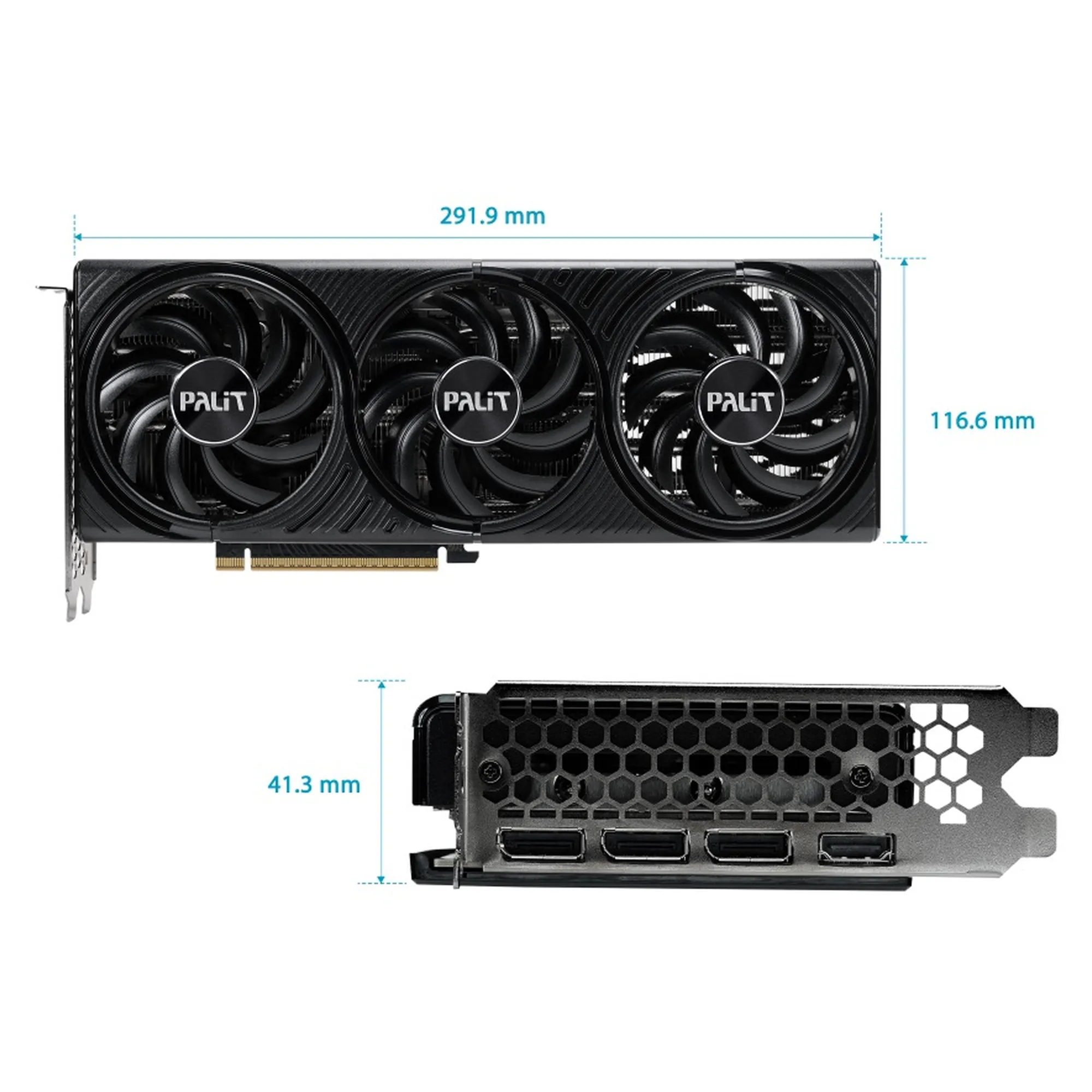 Купити Відеокарта PALIT Nvidia GeForce RTX 5070 Infinity 3 12GB GDDR7 (NE75070019K9-GB2050S) - фото 8