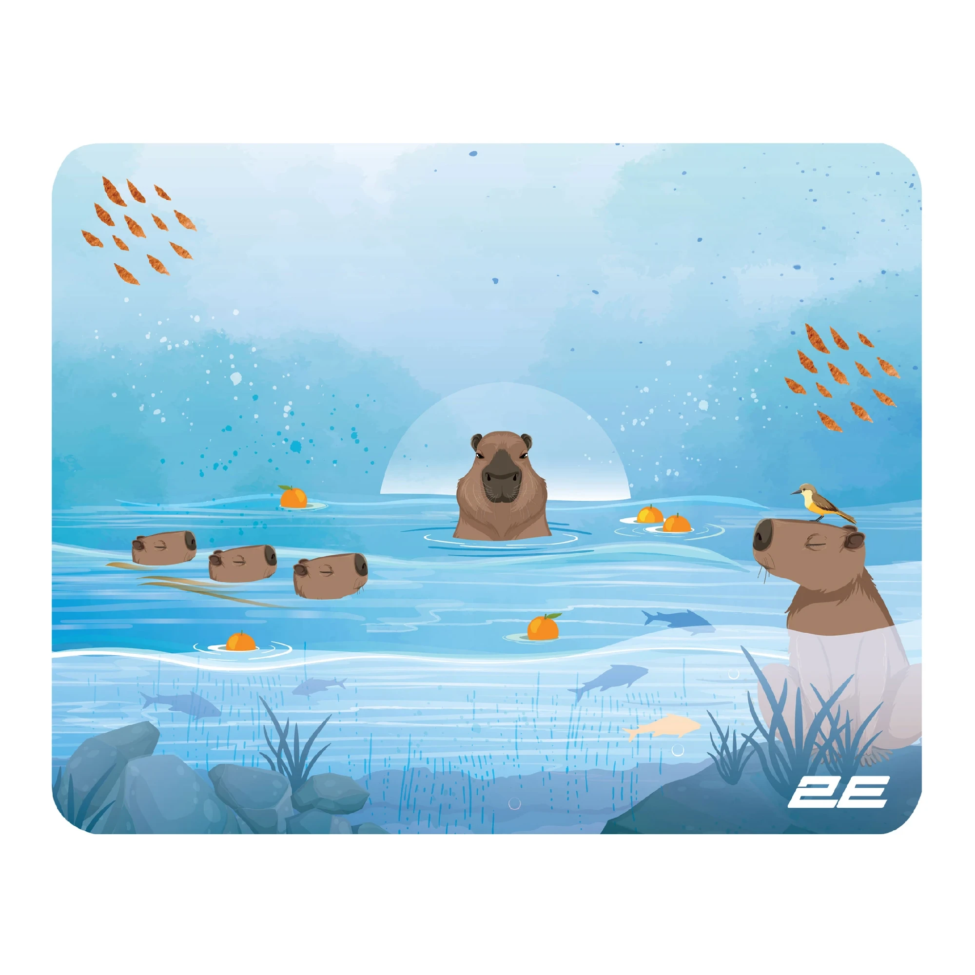 Купить Игровая поверхность 2E Capybarra S Blue (2E-PAD-S-CAPY-BLUE) - фото 1