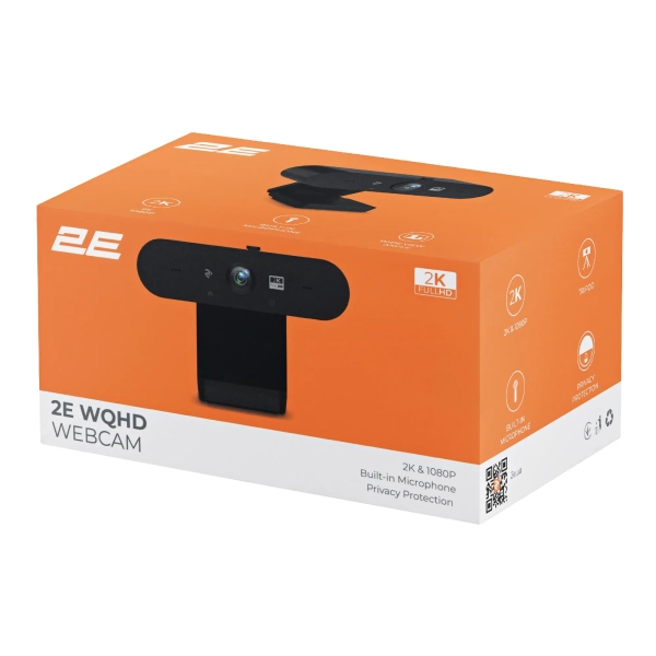 Купить Веб-камера 2E WQHD 2К USB Black (2E-WC2K) - фото 8
