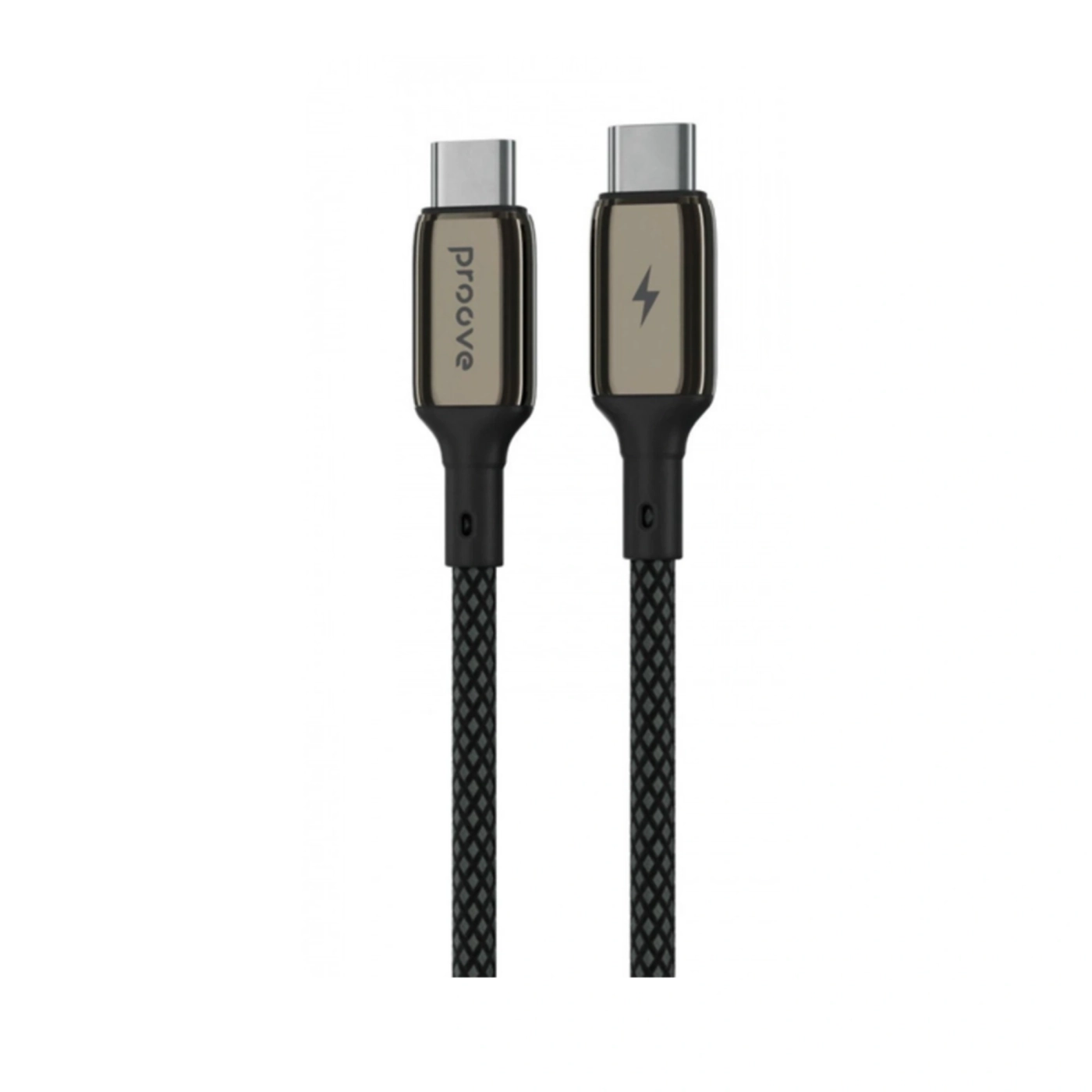 Купити Кабель Proove Dense Metal USB-C - USB-C 60W 1m Black (CCDM60002201)_ - фото 1