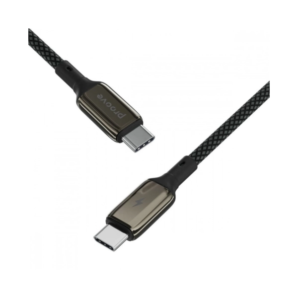 Купити Кабель Proove Dense Metal USB-C - USB-C 60W 1m Black (CCDM60002201)_ - фото 2