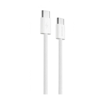 Купити Кабель Proove Energy Stream USB-C - USB-C 60W 1m White (CCES60002202)_ - фото 1
