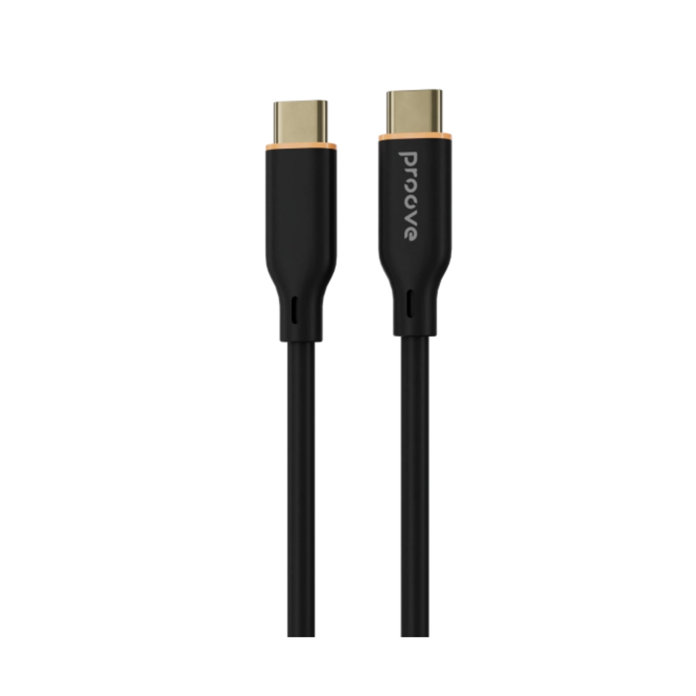Купить Кабель Proove Jelly Silicone USB-C - USB-C 60W 1m Black (CCJS60002201)_ - фото 1