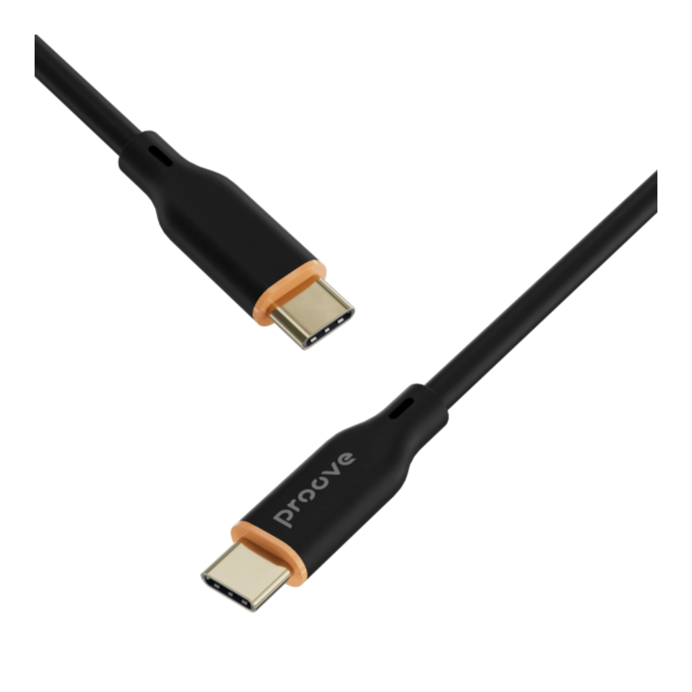Купить Кабель Proove Jelly Silicone USB-C - USB-C 60W 1m Black (CCJS60002201)_ - фото 3