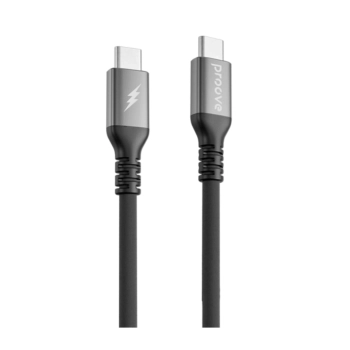 Купити Кабель Proove ReGen Silicone USB-C - USB-C 60W 2m Black (CCRS60002221)_ - фото 1