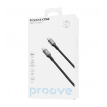 Купити Кабель Proove ReGen Silicone USB-C - USB-C 60W 2m Black (CCRS60002221)_ - фото 2