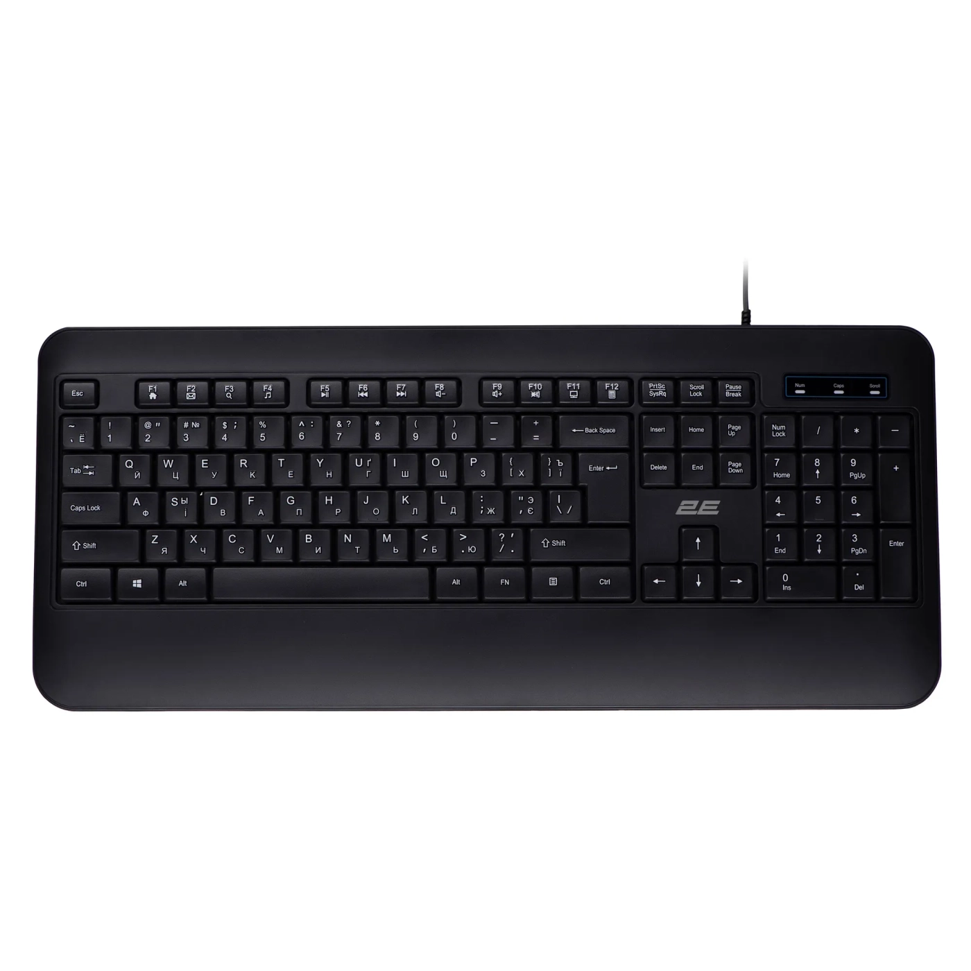 Купить Клавиатура 2E KS109 USB Black (2E-KS109UB) - фото 1