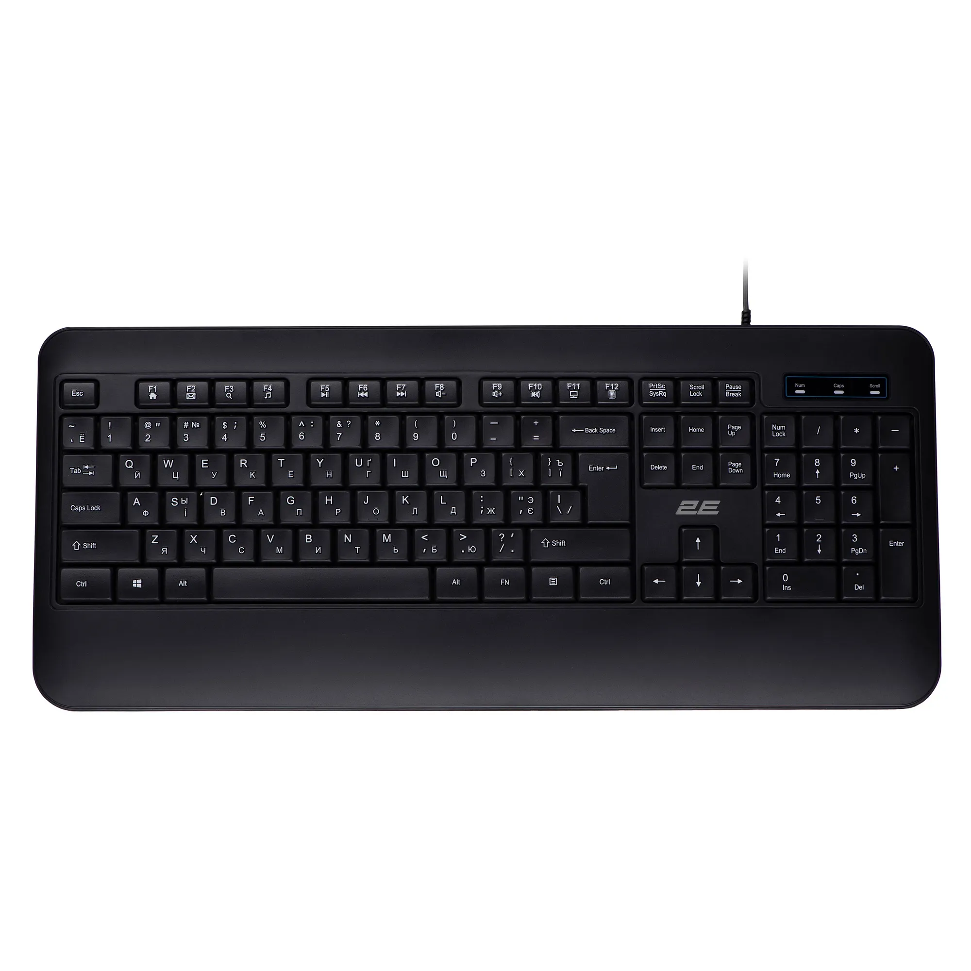 Купить Клавиатура 2E KS109 USB Black (2E-KS109UB) - фото 1