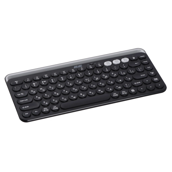 Купити Клавіатура 2E KS250 Wireless USB/Bluetooth UA Black (2E-KS250WBK_UA) - фото 2