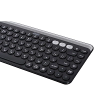 Купити Клавіатура 2E KS250 Wireless USB/Bluetooth UA Black (2E-KS250WBK_UA) - фото 3