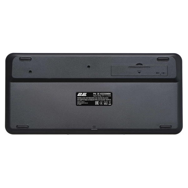 Купити Клавіатура 2E KS250 Wireless USB/Bluetooth UA Black (2E-KS250WBK_UA) - фото 6