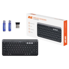 Купити Клавіатура 2E KS250 Wireless USB/Bluetooth UA Black (2E-KS250WBK_UA) - фото 9