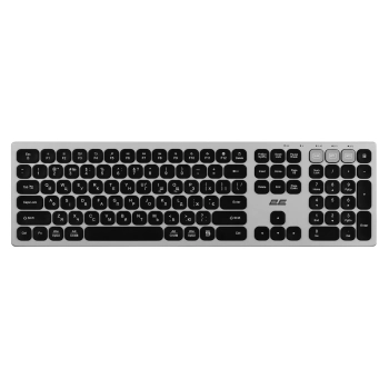 Купити Клавіатура 2E KS270 WL/BT EN/UKR Grey/Black (2E-KS270WBGR_UA) - фото 1