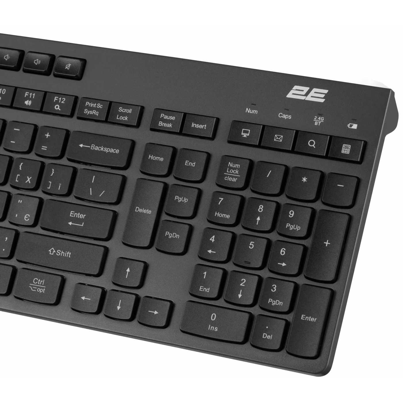 Купити Клавіатура 2E KS280 WL/BT Black/Gray (2E-KS280WBGR_UA) - фото 3