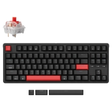 Купити Клавіатура Keychron C3 Pro 87 Key RGB Hot-Swap K Pro Red (C3PH1_KEYCHRON) Black - фото 3