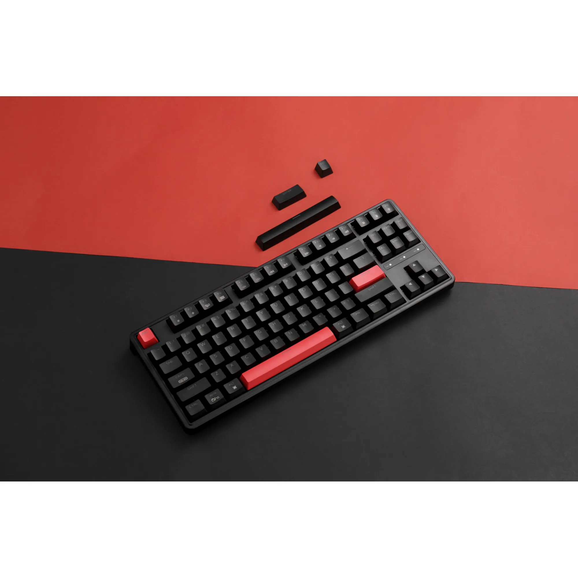 Купити Клавіатура Keychron C3 Pro 87 Key RGB Hot-Swap K Pro Red (C3PH1_KEYCHRON) Black - фото 6