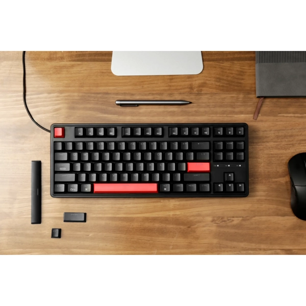 Купити Клавіатура Keychron C3 Pro 87 Key RGB Hot-Swap K Pro Red (C3PH1_KEYCHRON) Black - фото 7