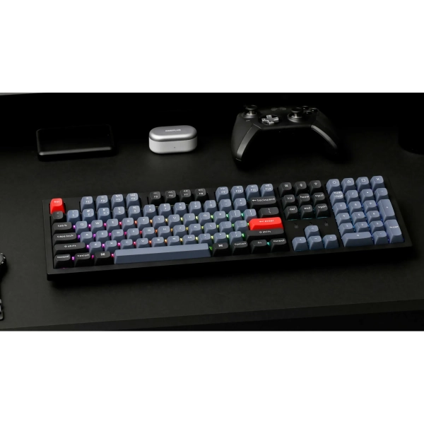 Купить Клавиатура Keychron K10 Pro 108 Key RGB Hot-Swap K Pro Brown (K10P-H3-UA) Black - фото 4