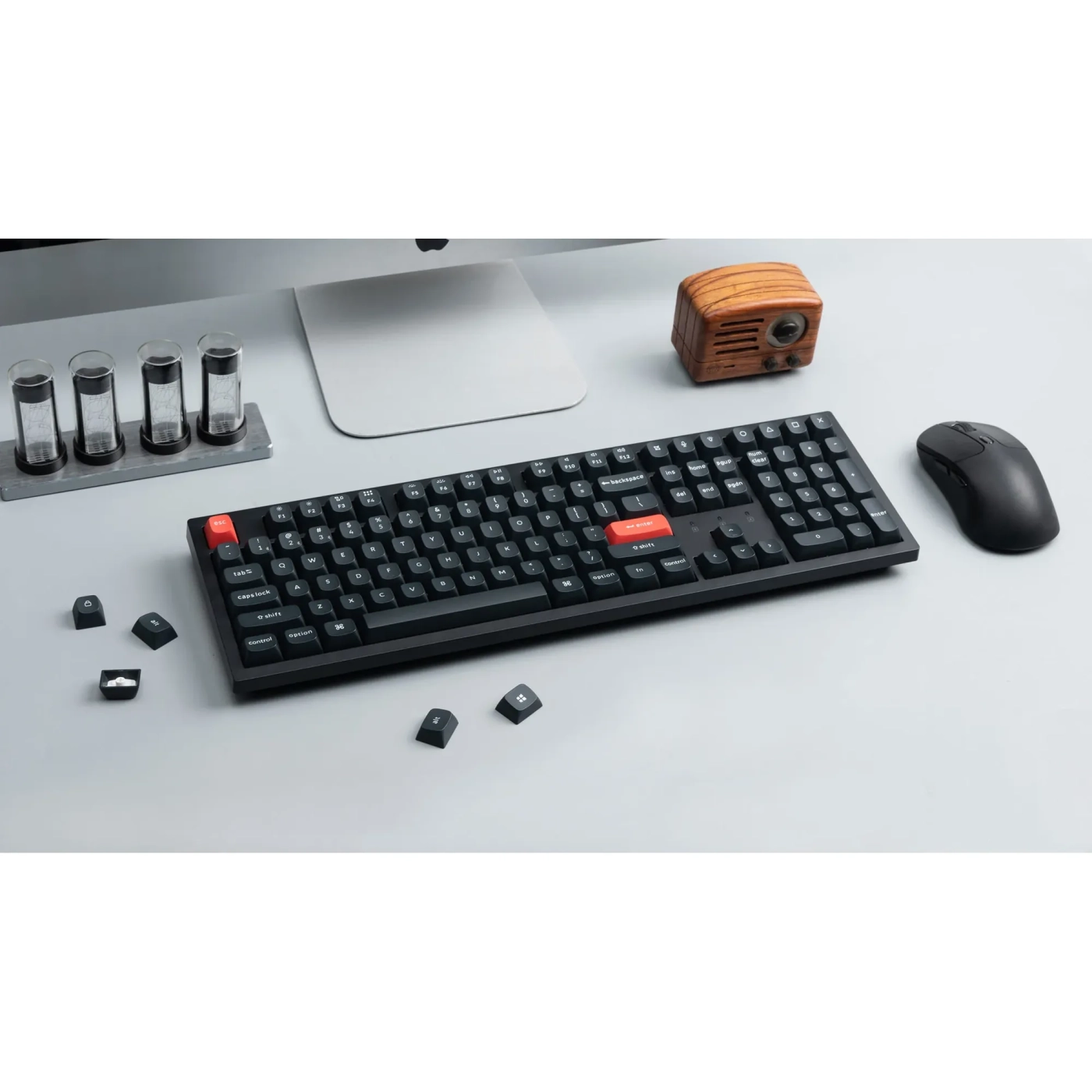 Купить Клавиатура Keychron K10 Pro 108 Key RGB K Pro Brown (K10P-B3-UA) Black - фото 3