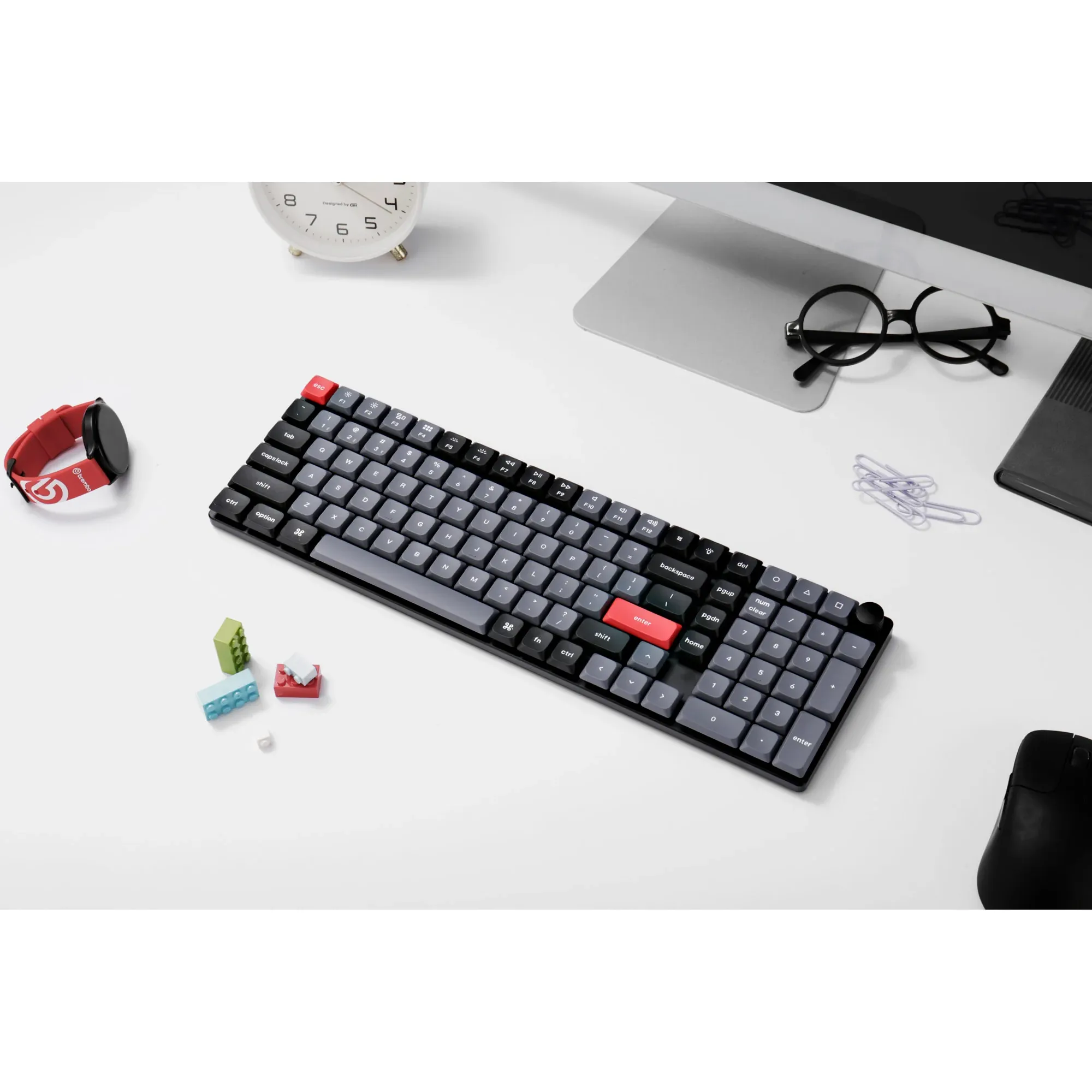 Купить Клавиатура Keychron K17 Pro 103 Key RGB Hot-swap Gateron MX 2.0 Brown (K17P-H3-UA) Black - фото 3