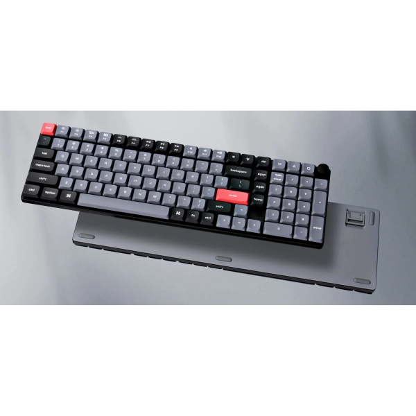 Купить Клавиатура Keychron K17 Pro 103 Key RGB Hot-swap Gateron MX 2.0 Red (K17P-H1-UA) Black - фото 4