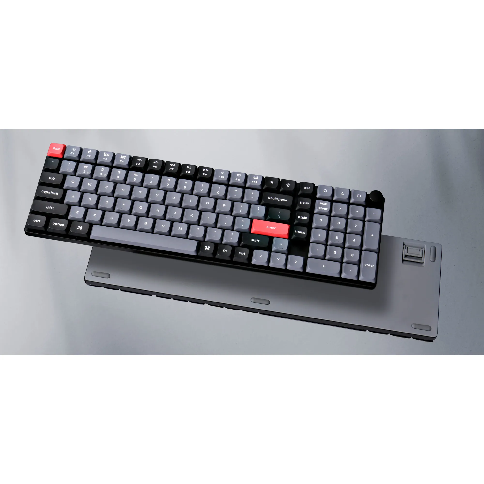 Купить Клавиатура Keychron K17 Pro 103 Key RGB Hot-swap Gateron MX 2.0 Red (K17P-H1-UA) Black - фото 4