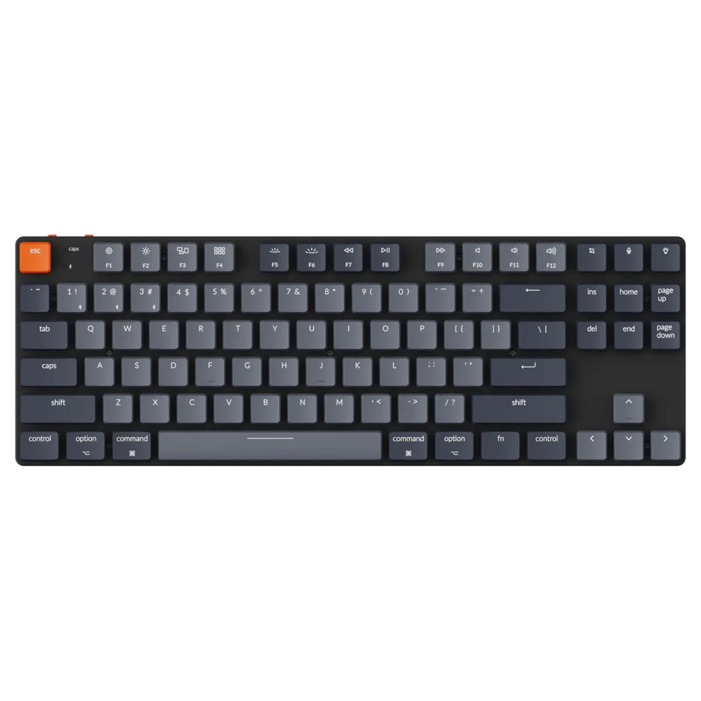 Купити Клавіатура Keychron K1SE 87 Key Gateron Red (K1SEA1_KEYCHRON) Black - фото 1