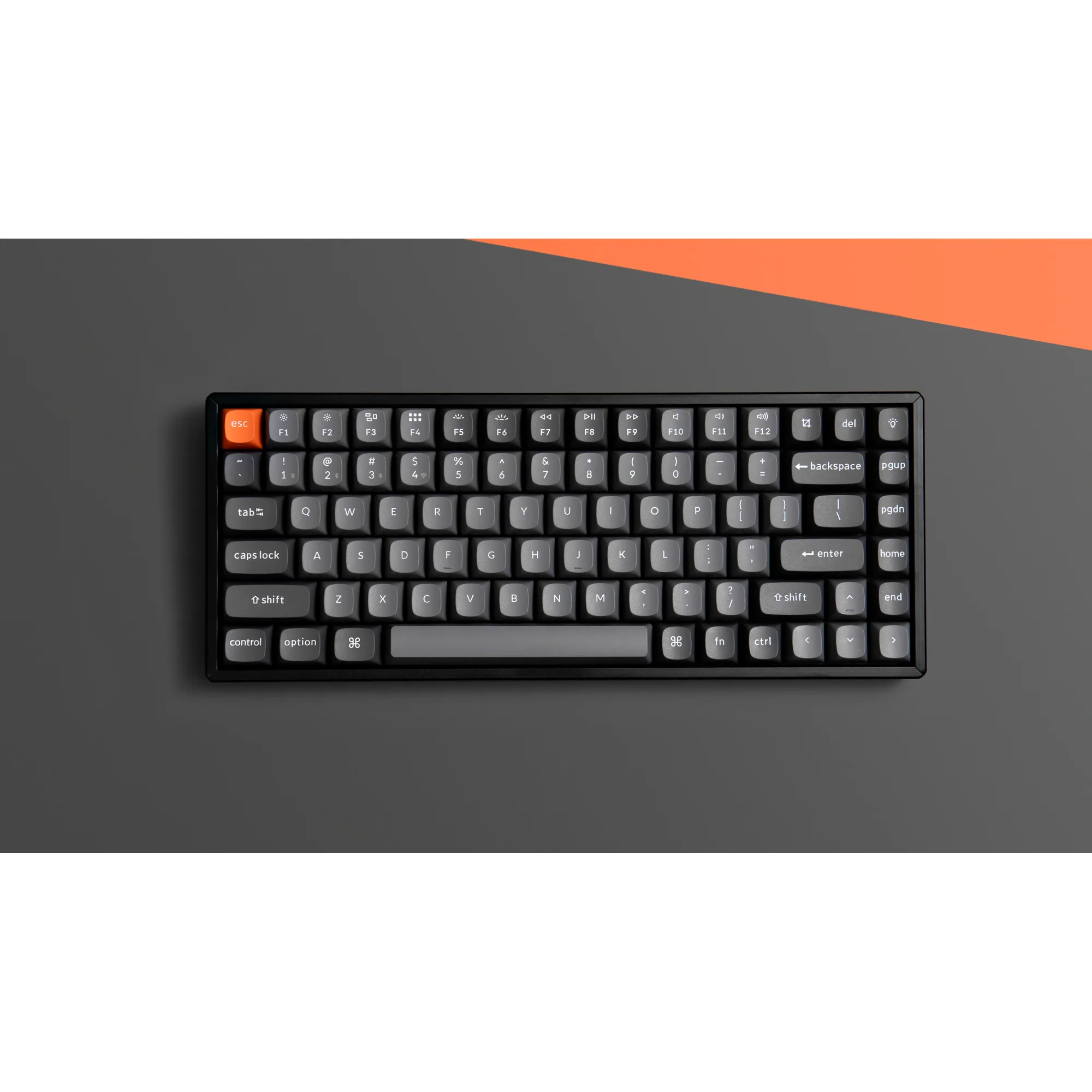 Купить Клавиатура Keychron K2 Max 84 Key RGB Keychron Super Banana (K2M-C4-UA) Black - фото 3