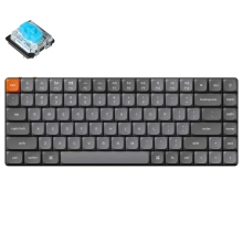 Купить Клавиатура Keychron K3 Max 84 Key RGB Hot-swap Gateron MX 2.0 Blue (K3M-H2-UA) Black - фото 2