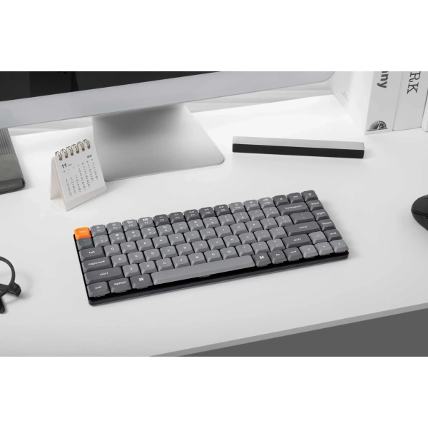 Купить Клавиатура Keychron K3 Max 84 Key RGB Hot-swap Gateron MX 2.0 Blue (K3M-H2-UA) Black - фото 4