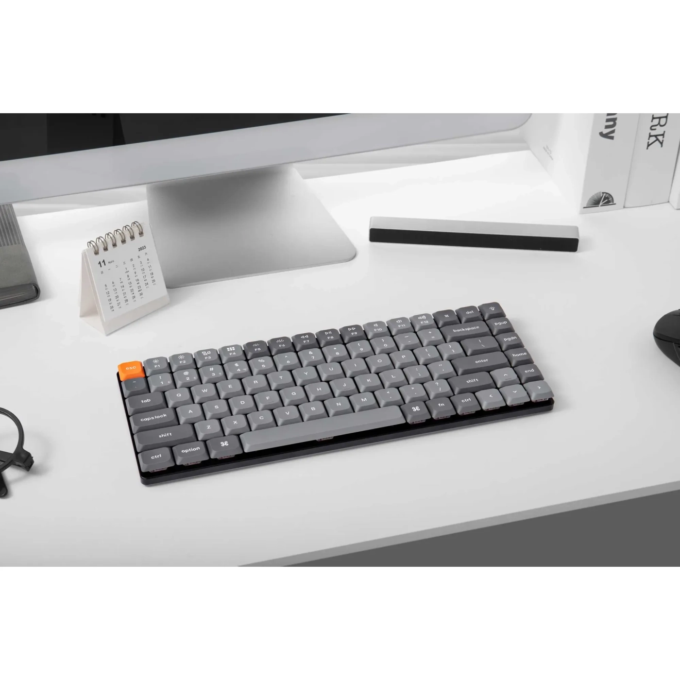 Купить Клавиатура Keychron K3 Max 84 Key RGB Hot-swap Gateron MX 2.0 Red (K3M-H1-UA) Black - фото 4
