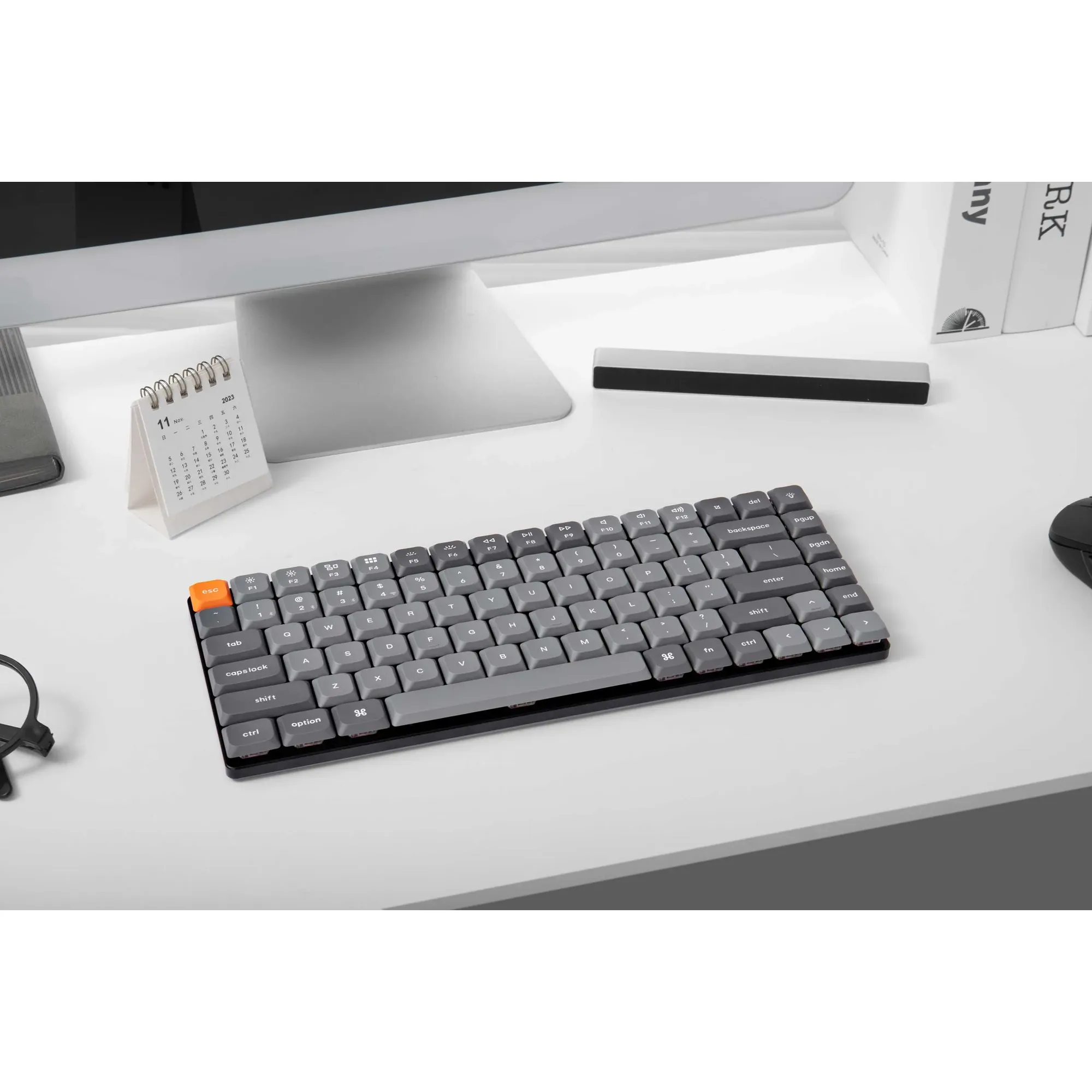 Купить Клавиатура Keychron K3 Max 84 Key RGB Hot-swap Gateron MX 2.0 Red (K3M-H1-UA) Black - фото 4