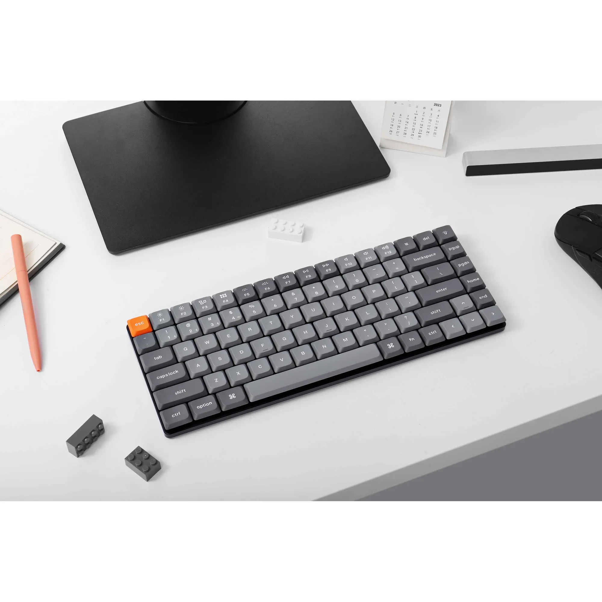 Купить Клавиатура Keychron K3 Max 84 Key RGB Hot-swap Gateron MX 2.0 Red (K3M-H1-UA) Black - фото 5
