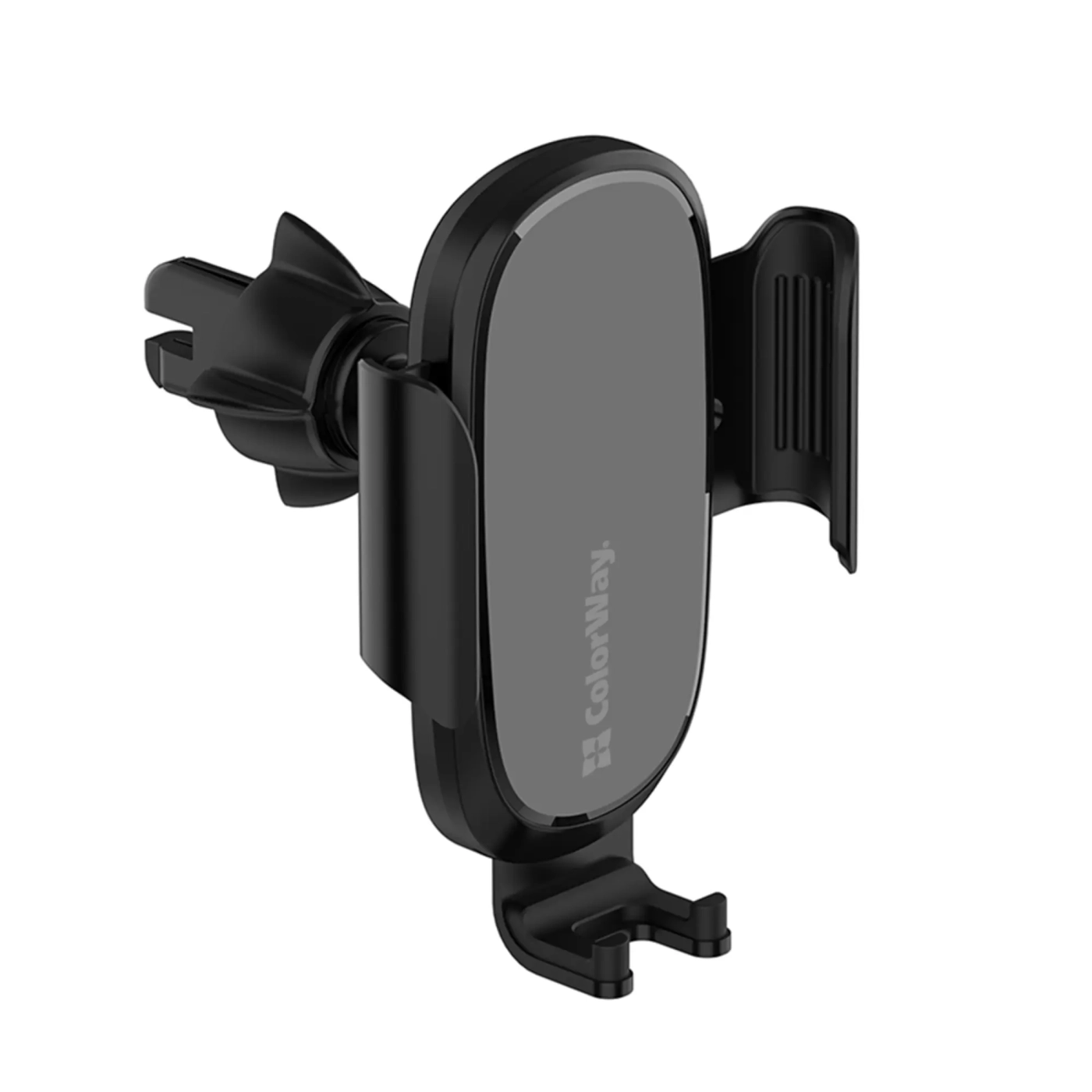 Купити Автомобильное зарядное устройство ColorWay Air Vent Car Wireless Charger 15W Black (CW-CHAW038Q-BK) - фото 3