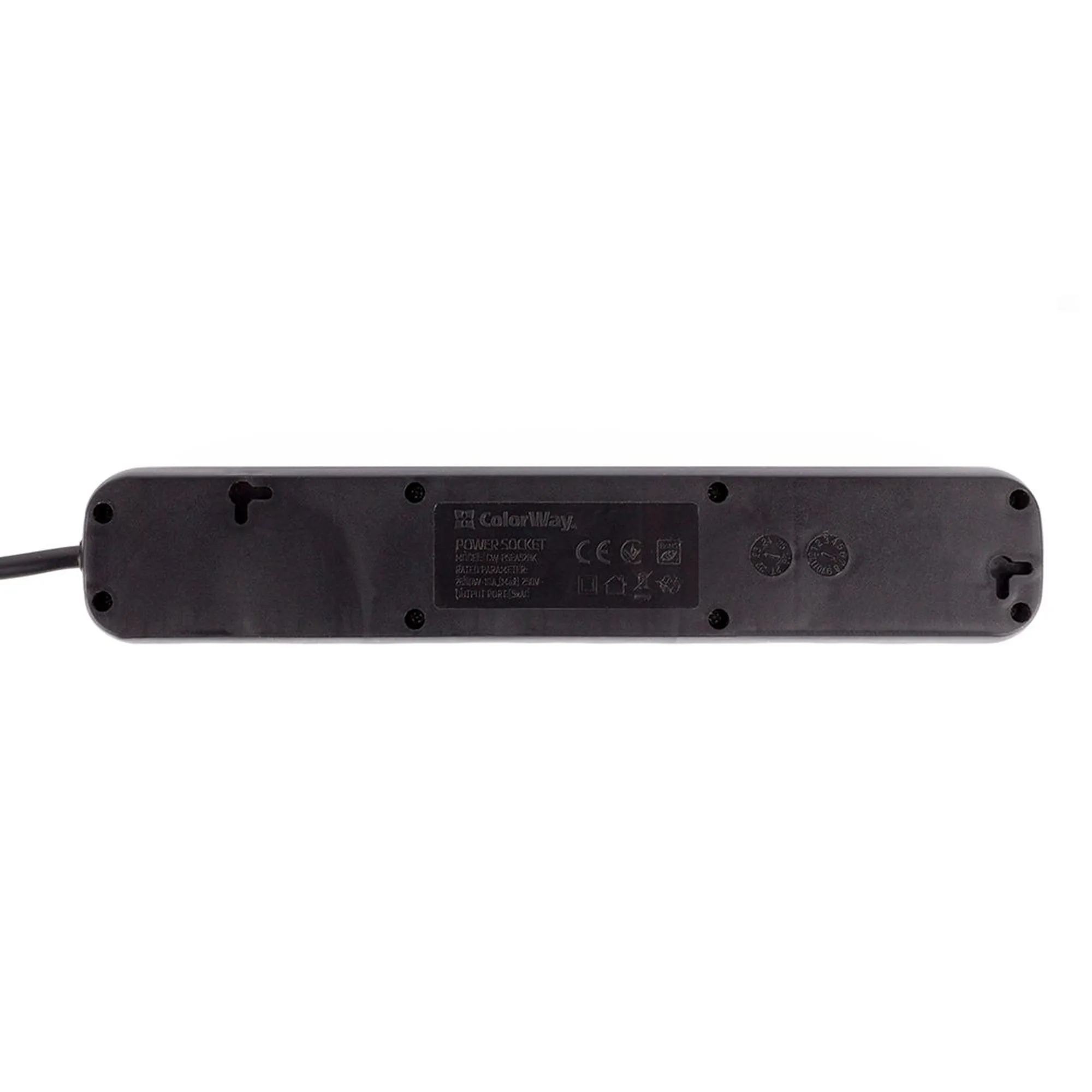 Купити Мережевий фільтр ColorWay 4 розетки 2м Black (CW-PSEA42BK) - фото 5