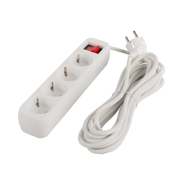 Купить Сетевой фильтр ColorWay 4 розетки 2м White (CW-PSEA42W) - фото 4
