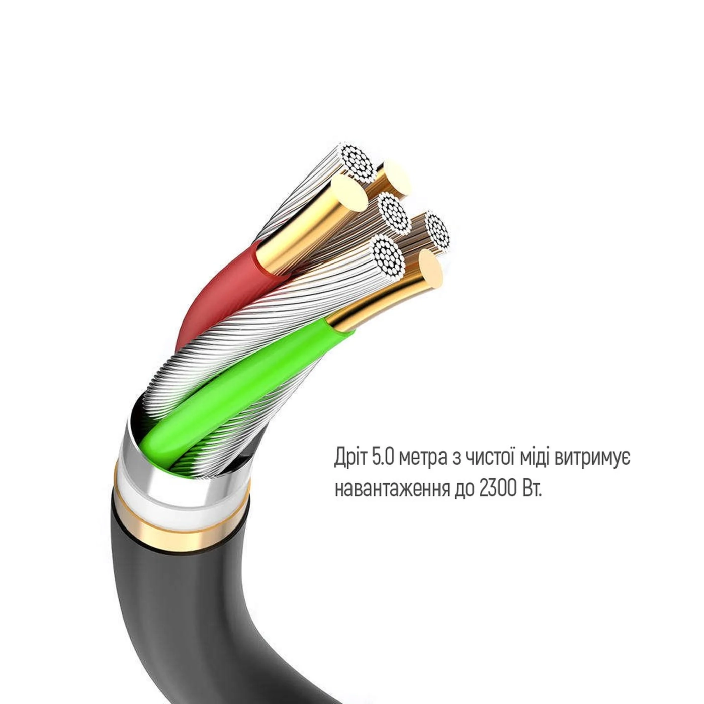 Купити Мережевий фільтр ColorWay 4 розетки + 3 USB (2 USB + USB-C/24W) 2м Black (CW-CHE432PDB) - фото 10
