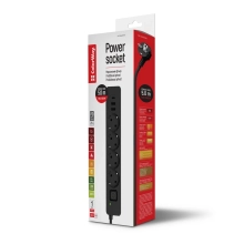 Купити Мережевий фільтр ColorWay 4 розетки + 3 USB (2 USB + USB-C/24W) 5м Black (CW-CHE435PDB) - фото 16
