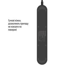 Купить Сетевой фильтр ColorWay 4 розетки + 4 USB ( USB-C + 3 USB/45W) 2м Black (CW-CHE44PDB) - фото 7