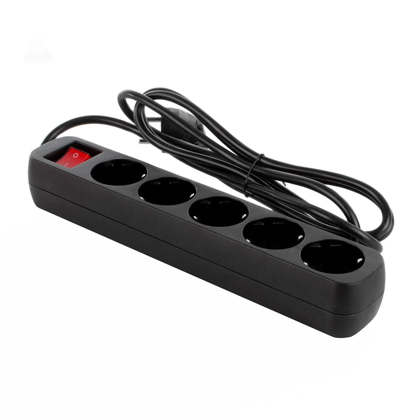 Купить Сетевой фильтр ColorWay 5 розеток 2м Black (CW-PSEA52BK) - фото 2