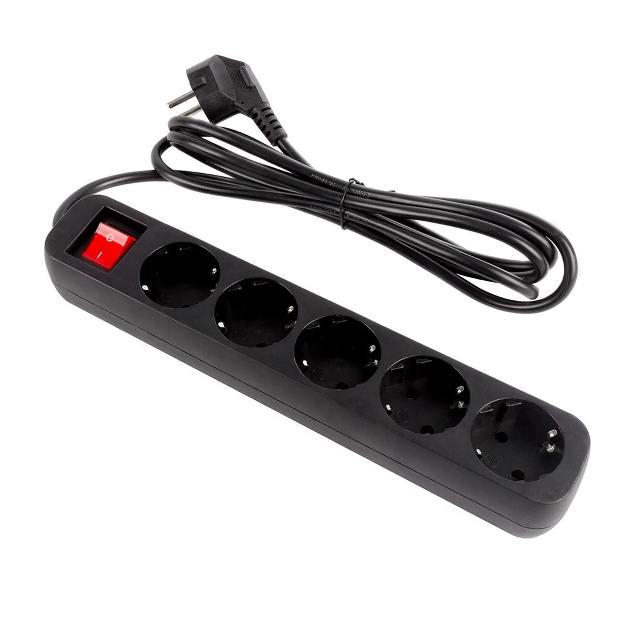 Купить Сетевой фильтр ColorWay 5 розеток 2м Black (CW-PSEA52BK) - фото 3