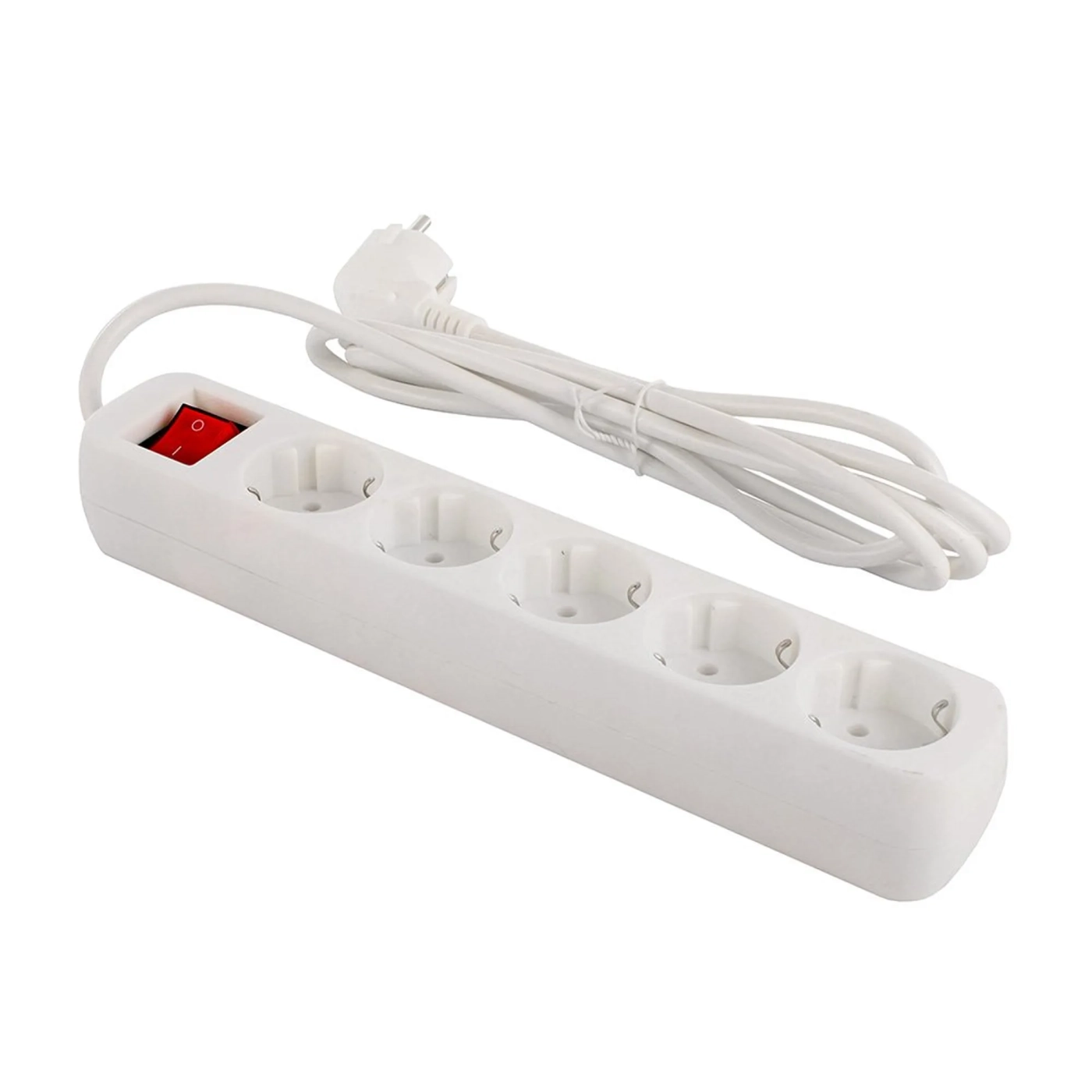 Купить Сетевой фильтр ColorWay 5 розеток 2м White (CW-PSEA52W) - фото 2