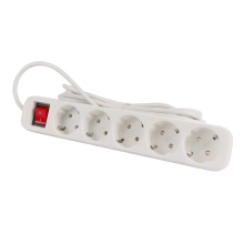 Купить Сетевой фильтр ColorWay 5 розеток 3м White (CW-PSEA53W) - фото 4
