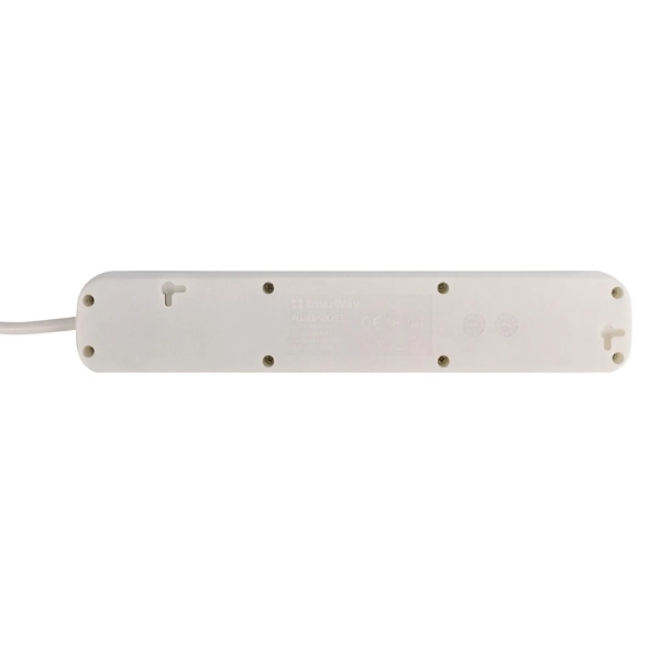 Купить Сетевой фильтр ColorWay 5 розеток 3м White (CW-PSEA53W) - фото 7