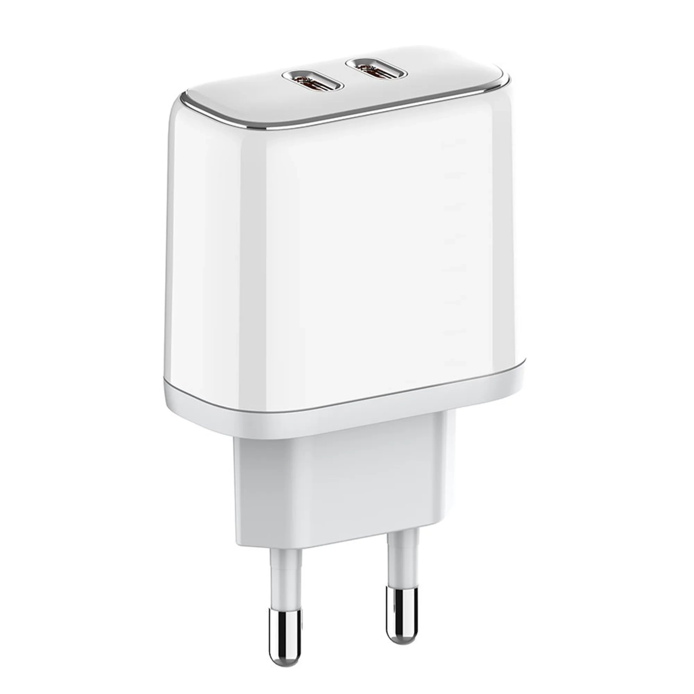 Купити Зарядний пристрій ColorWay 2USB-C 40W 3A White (CW-CHS048PD-WT) - фото 4