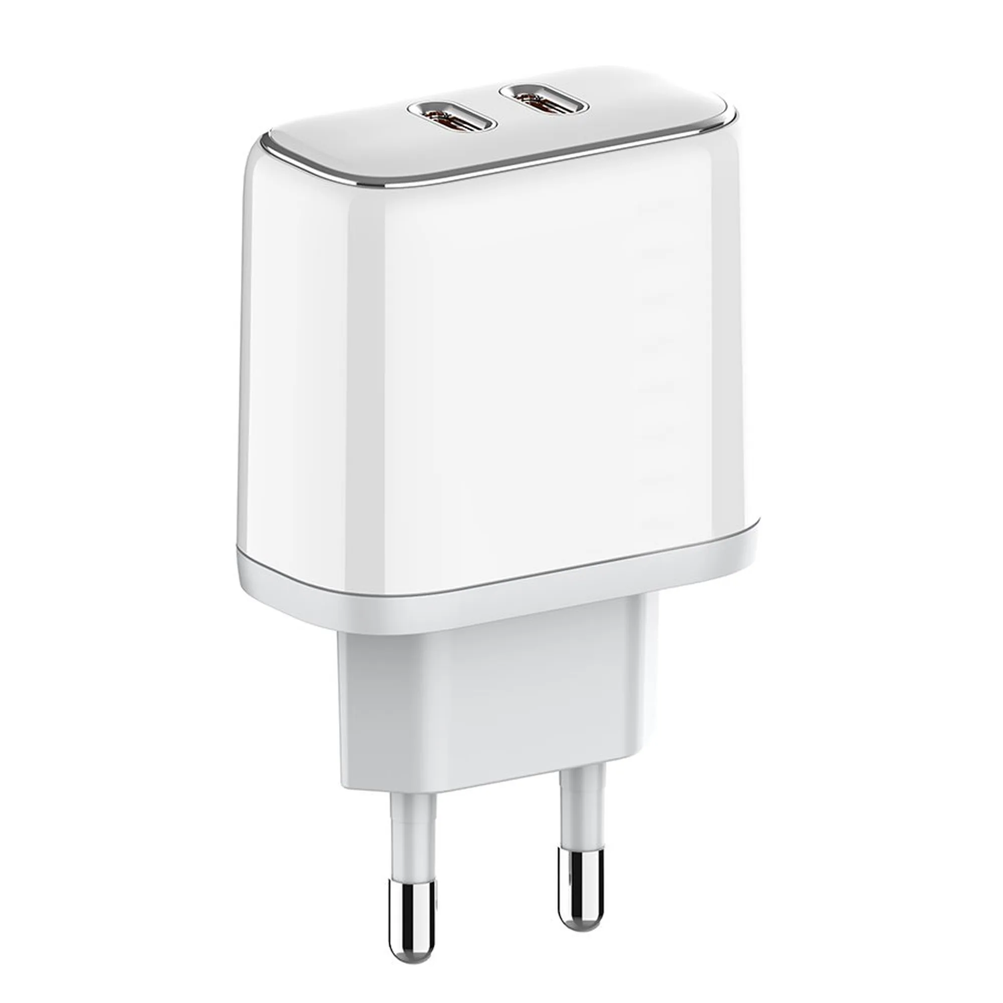 Купити Зарядний пристрій ColorWay 2USB-C 40W 3A White (CW-CHS048PD-WT) - фото 4