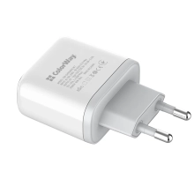 Купити Зарядний пристрій ColorWay 2USB-C 40W 3A White (CW-CHS048PD-WT) - фото 6