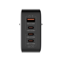 Купити Зарядний пристрій ColorWay 3USB-C+USB 100W GaN Black (CW-CHS047PD-BK) - фото 2