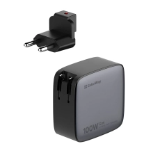 Купити Зарядний пристрій ColorWay 3USB-C+USB 100W GaN Black (CW-CHS047PD-BK) - фото 4