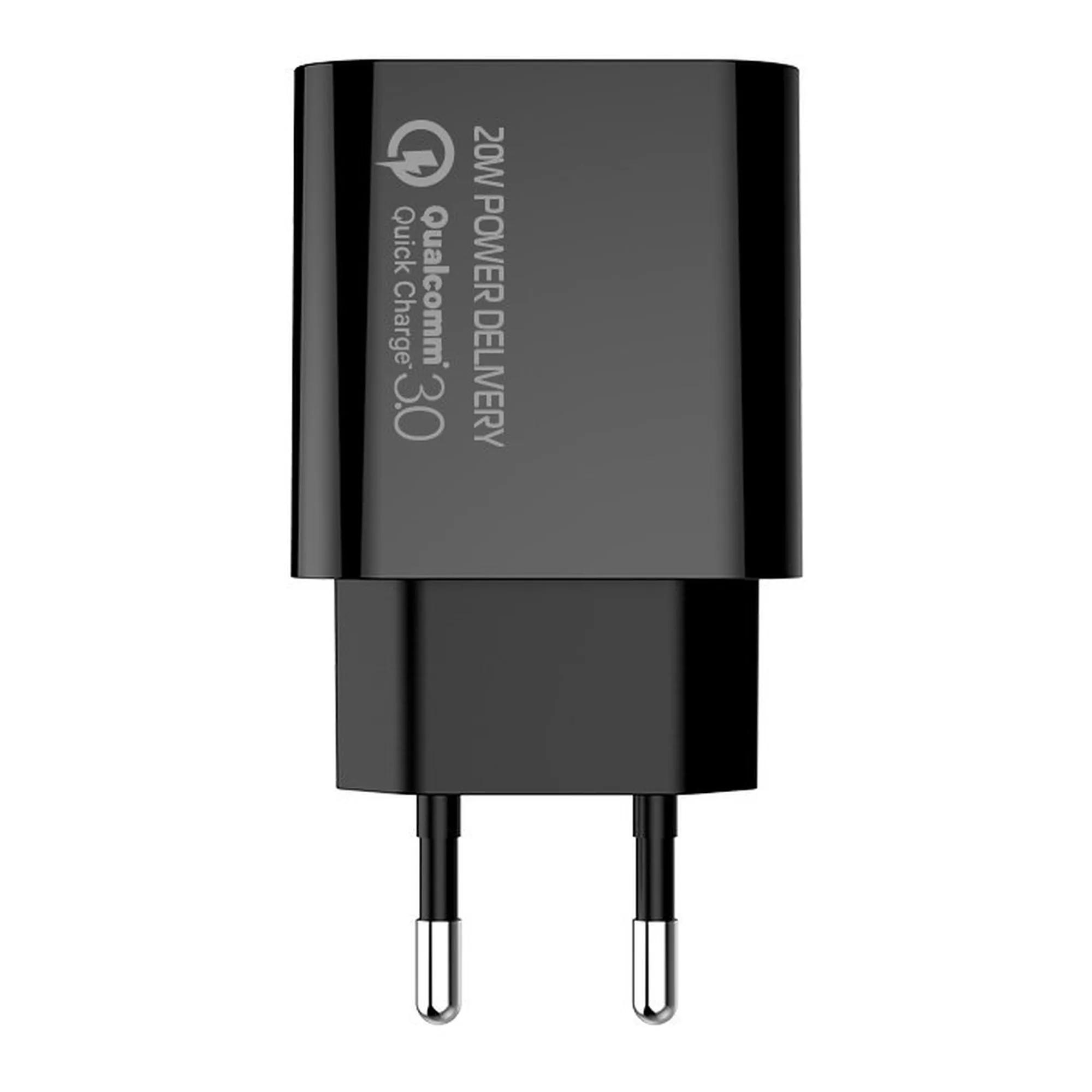 Купить Зарядное устройство ColorWay USB-C 20W V2 Black (CW-CHS026PD-BK) - фото 3